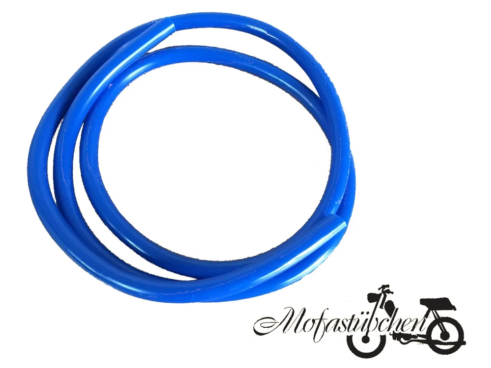 Sale 1 Meter Benzinschlauch blau / 5mm Öffnung