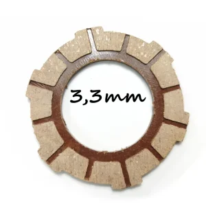 1 x Kupplungslamelle dünn 3,3mm Reibscheibe / für Sachs 504 + 505 Motor Kupplung Kracherpreis