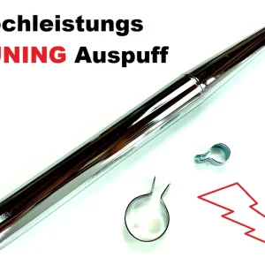 Zauberflöte Hochleistungs TUNING Auspuff für Hercules Prima 2 3 4 5 Jetzt Kaufen