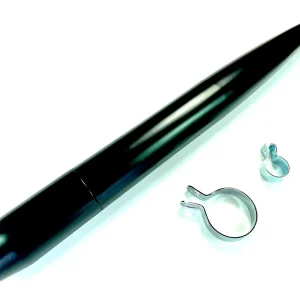 Mofa Auspuff schwarz inkl. 2 Schellen für Hercules - Sachs Meistverkauft