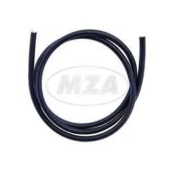 Dünnes Zündkabel 5mm schwarz 1 Meter Neu