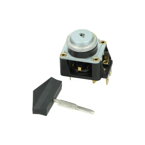 Rabatt Zündschloß mit Metallring + Schlüssel schwarz Standard Hercules Kreidler Puch Typ Merit