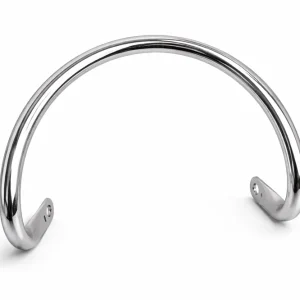 Zertifiziert Lampenbügel chrom rund Sturzbügel für Scheinwerfer 145mm Mofa Moped