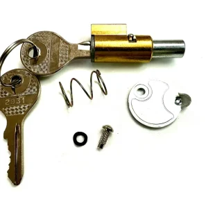 Lenkschloß mit Schlüssel für Mofa Moped Mokick Modelle / runder Bolzen 8mm Wochenendangebot