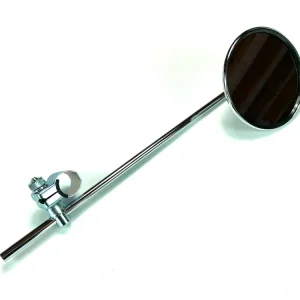 Direkt Vom Hersteller BUMM Markenqualität "Rostfreier Edelstahl" Chromspiegel rund für Oldtimer Mofa und Moped