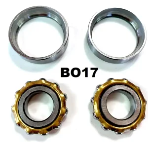 Zertifiziert SET 2 Kurbelwellen Lager BO17 Schulterlager für Sachs + Kreidler