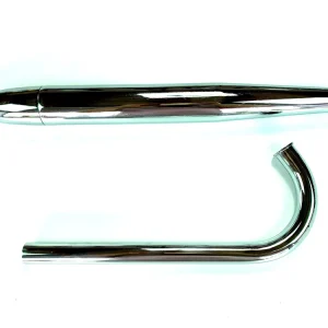 SET 2tlg. Sachs 50 Zigarren Auspuff + Krümmer chrom für Oldtimer 28mm Anschluss Sofort Bestellen