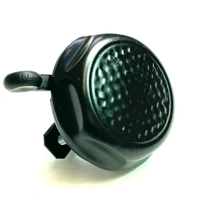 Schelle / Klingel schwarz - mit Schachbrettmuster Jetzt Kaufen