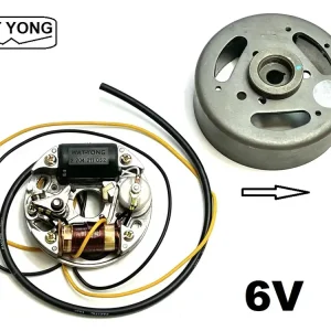 Zündung klein mit Polrad / rechtsdrehend 6V 17W für Modell Bosch Sachs 502 Lichtmaschine Meistverkauft