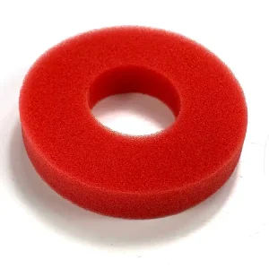 Markenprodukt Tropfenschwamm / Polster für Tankdeckel in rot