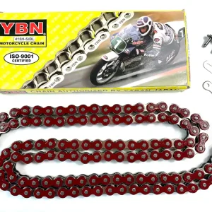 Finale Aktion Stabile Kette ROT - 122 Glieder Typ 415 für alle Mofa