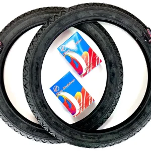 Finale Aktion 2 3/4 x 17 Zoll SET 2 Reifen mit Schlauch 2,75 x 17 Vee Rubber