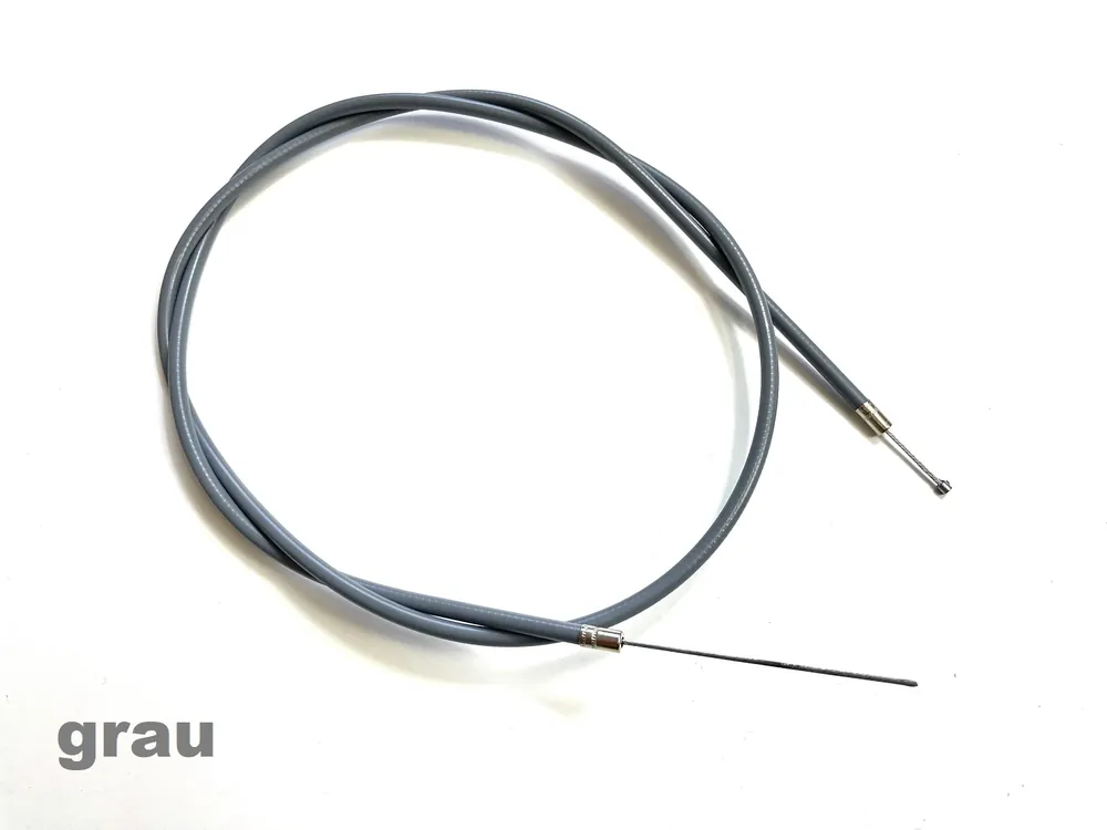 Begrenztes Angebot Chokezug grau für Hercules Mofa / rechts am Gasgriff