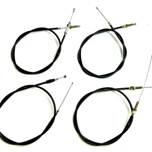 4er SET Bowdenzüge schwarz Sachs 505 Motor 2 Gang Hercules KTM Bremszug Gaszug Sonderangebot
