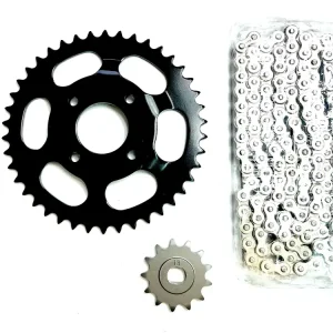 Beliebt 3 tlg. SET Hercules G3 Kettenrad 42 Zähne Ritzel Kette