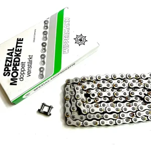 Bestpreis Wippermann Kette doppelt verstärkt 108 Glieder / Typ 415SH Teilung