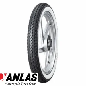 Aktuell 1 Stück 2,75 - 17 Zoll Weisswand Reifen ANLAS 2 3/4 x 17