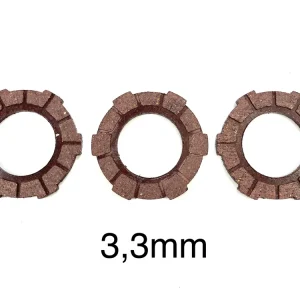 3 x Kupplungslamelle 3,3mm Reibscheibe Sachs 504 + 505 Motor Kupplungsbeläge Nur Für Kurze Zeit