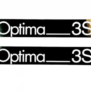 2 Stück Trittbrettaufkleber Hercules Optima 3S Aufkleber Trittbrett Markenprodukt