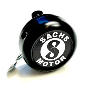 Mega-Angebot Klingel / Schelle - schwarz mit Sachs Schriftzug