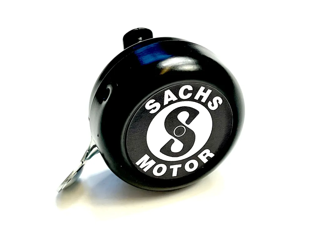 Mega-Angebot Klingel / Schelle - schwarz mit Sachs Schriftzug