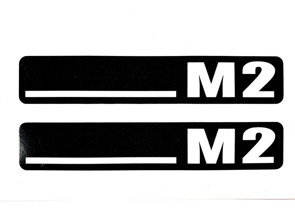 2 Stück Trittbrettaufkleber Hercules M2 Aufkleber Trittbrett Expressversand