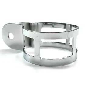 Expressversand Design Auspuffschelle 60mm Chrom