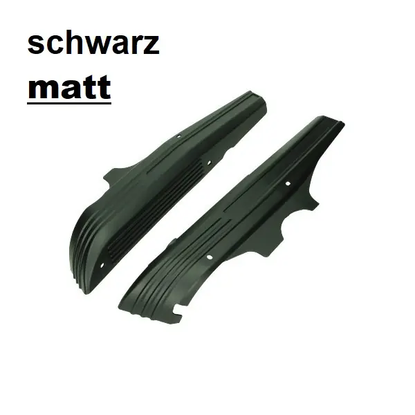 2 Trittbretter schwarz matt Seitenverkleidung Hercules Prima 2 3 4 5 Trittbrett Nur Heute