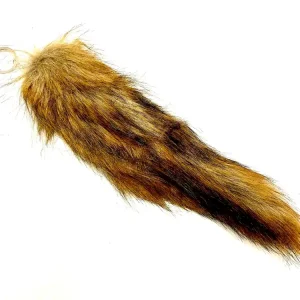 Fuchsschwanz Anhänger braun Neue Ware