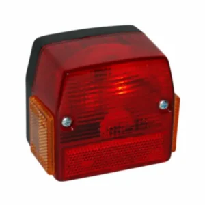 Rücklicht mit Bremslicht und seitlichen Reflektor für Hercules Prima 2 3 4 5 Echt