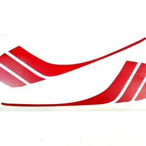 Direkt Vom Hersteller 2 Stück Streifen rot Tankaufkleber Hercules Prima 4 und 5 Aufkleber