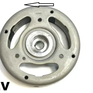 Polrad 12V linksdrehend für Kontaktlose Zündung / Schwungrad für Lichtmaschine Preisknaller