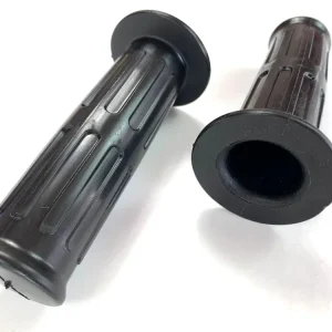 Schnäppchen Griffe (2 Stück) Handgriffgummis Längsrille schwarz 24/24 für Schaltung Typ Magura