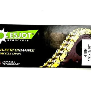 Original ESJOT / Kette 106 Glieder 415 H für Mofa Moped Teilung 1/2 x 3/16 Super-Preis