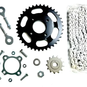 16 tlg. Komplett SET Hercules G3 Kettenrad 38 Zähne Ritzel Kette Mega-Angebot