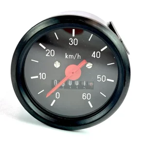 Knallerangebot Tacho schwarz / schwarz für Mofa und Moped 60km/h Durchmesser 48mm Tachometer
