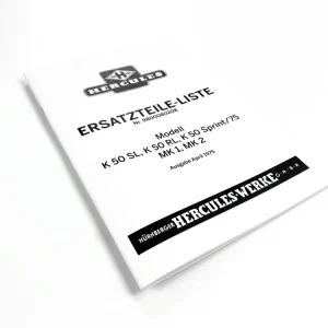 Ersatzteile-Liste für Hercules K50 SL RL Sprint MK1 MK2 Sichere Zahlung
