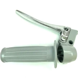 Schneller Versand Festgriff Kupplungsgriff links mit Chromhebel grau passend für Zündapp und Puch