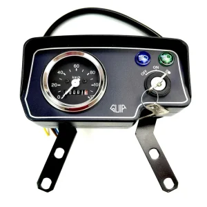 Universal Cockpit mit Halter und Zündschloss sowie Tacho 60mm für Mofa und Moped Garantierte Lieferung