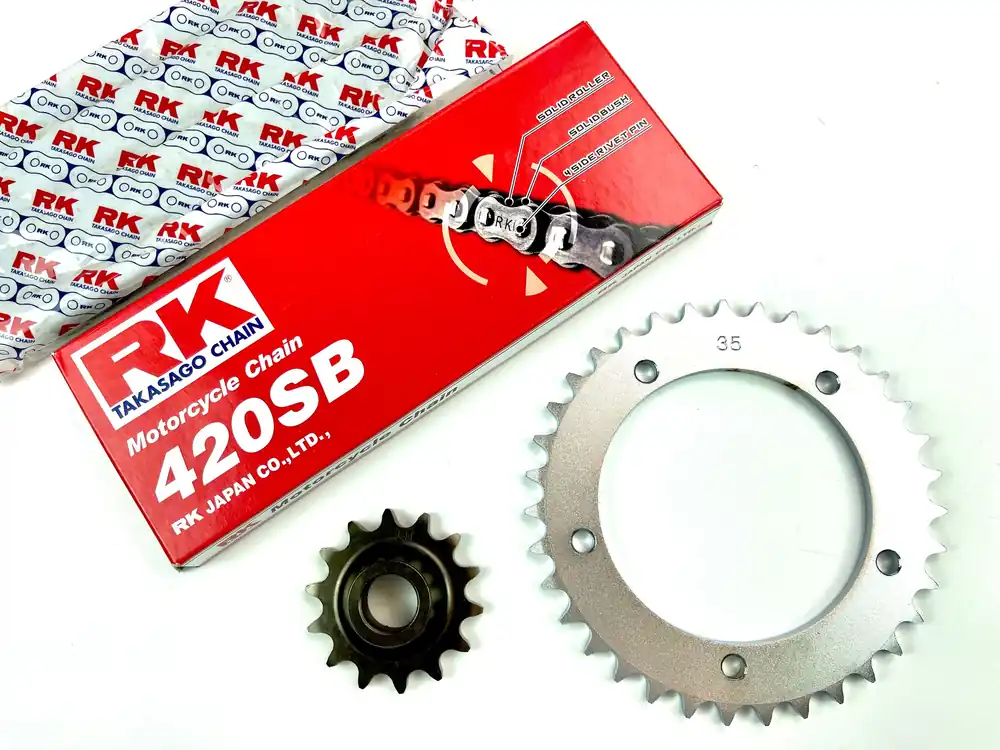 Highlight Hercules K50 + Ultra SET Kettenrad 35 Zähne / Zahnkranz + Ritzel 14 Zähne + Kette 108 Glieder