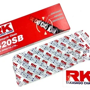 RK Chain Mokick Kette 108 Glieder Typ 420 1/2 x 1/4 Billig