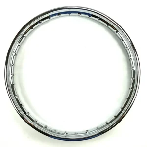 1 x Felgenkranz 1,50 x 17 Felgenbett 17" Chrom Felge Moped Mokick Mega-Angebot