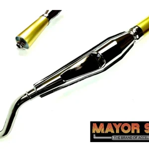 MAJOR SIX "Formula" Tuning Auspuff 28mm chrom / gold Hercules M Prima 2 3 4 5 Bestpreis