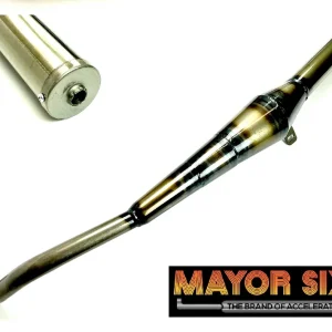 MAJOR SIX BOOSTER Tuning Steck Auspuff 28mm vanish Hercules M Prima 2 3 4 5 Optima Top-Preis