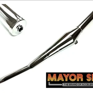 MAJOR SIX "BOOSTER" Tuning Auspuff 28mm chrom Hercules M Prima 2 3 4 5 Optima Kostenloser Rückversand