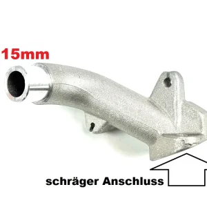 15mm Tuning Ansaugstutzen schräg f. Sachs 504 505 Motor Hercules M Prima 2 3 4 5 Beliebt