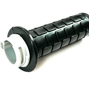 Gasgriff Griffrohr Gasdreher schwarz Griffgummi Waffelmuster Hercules Mofa Moped Sichere Zahlung