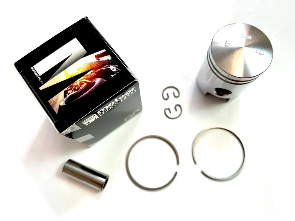 Kolben METEOR 37,98 B Hercules Prima Mofa Sachs 504/505 / 2 Kolbenringe PC0987B Markenprodukt