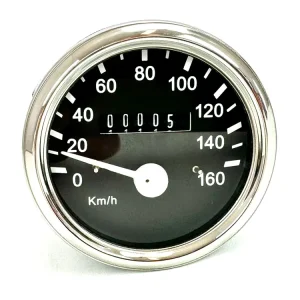 Tacho groß 60mm VDO Anschluß Tachometer 160km/h Moped Mokick Motorrad Ausverkauf