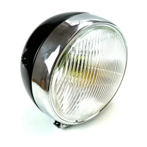 Jetzt Bestellen Scheinwerfer rund schwarz passend für Hercules Prima 5S Kreidler Puch Zündapp 130mm